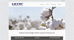 Desktop Screenshot of lutufmensucat.com.tr
